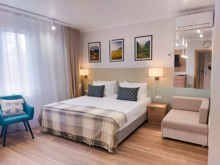 Номер «Стандарт» в коттеджах в санатории «Вилла Арнест» в Кисловодске - фотография