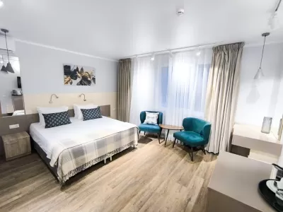 Номер «Стандарт» в коттеджах в санатории «Вилла Арнест» в Кисловодске - фотография