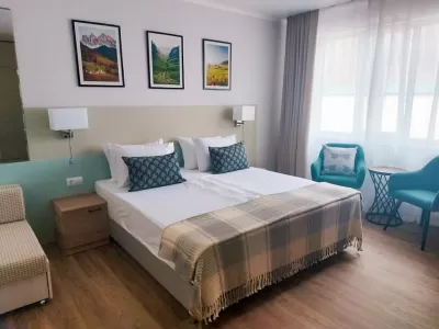 Номер «Стандарт» в коттеджах в санатории «Вилла Арнест» в Кисловодске - фотография