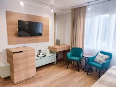 Номер «Стандарт» в коттеджах в санатории «Вилла Арнест» в Кисловодске - фотография