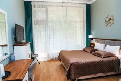 Номер «Стандарт» в корпусе «София» в санатории «Вилла Арнест» в Кисловодске - фотография